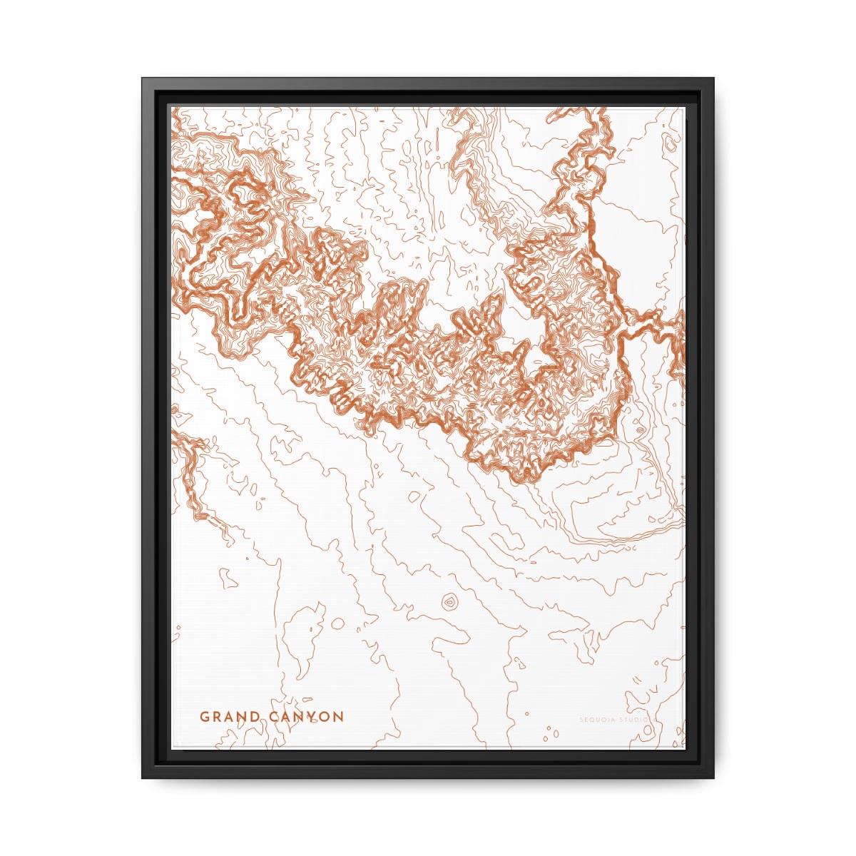 Grand Canyon custom map art